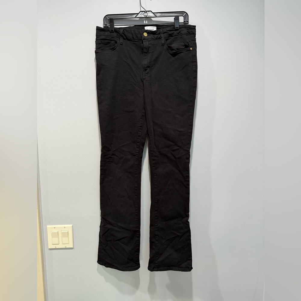 Frame le mini boot black jean